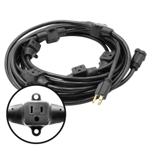 32 Foot 7 Multi-Outlet Extension Cord