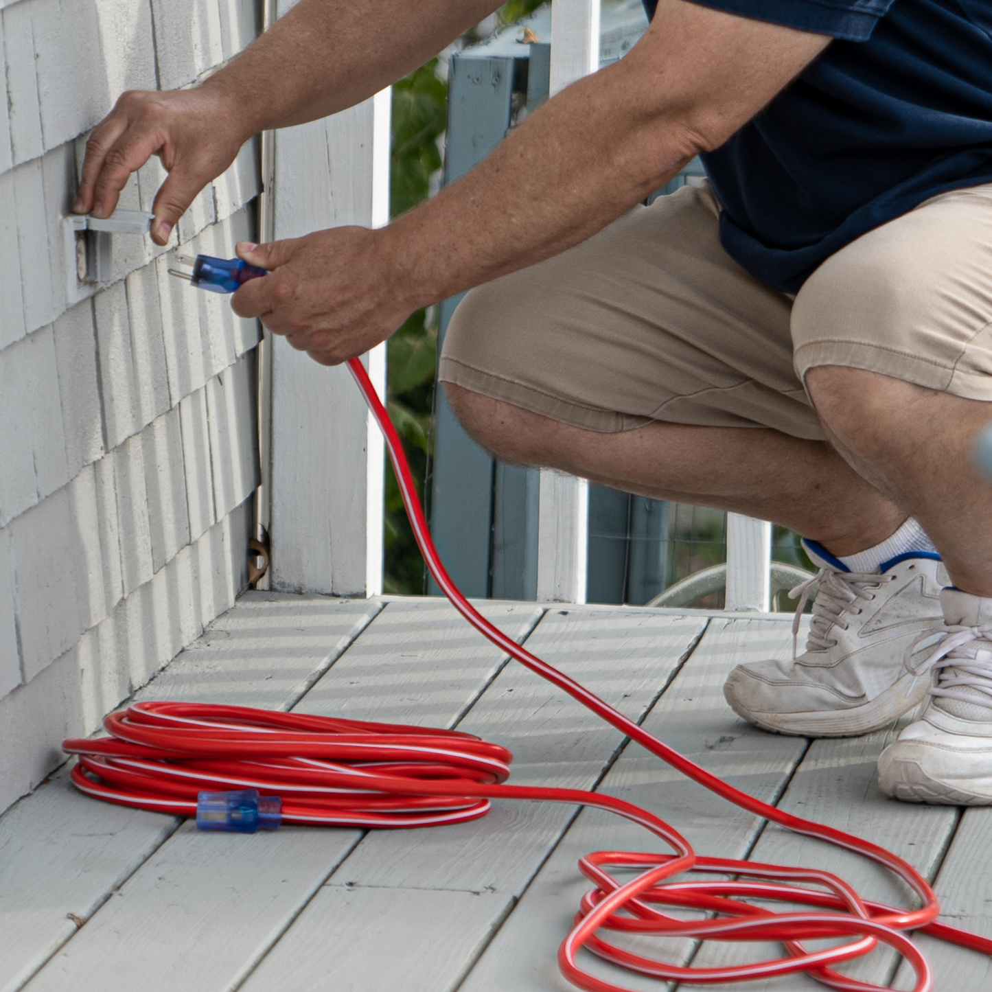 Red, White, and Blue Lighted Freedom Cord