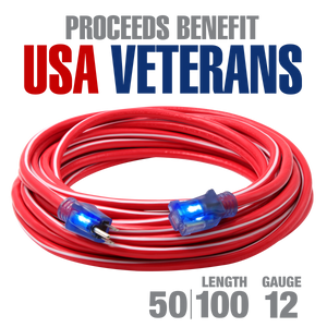 Red, White, and Blue Lighted Freedom Cord