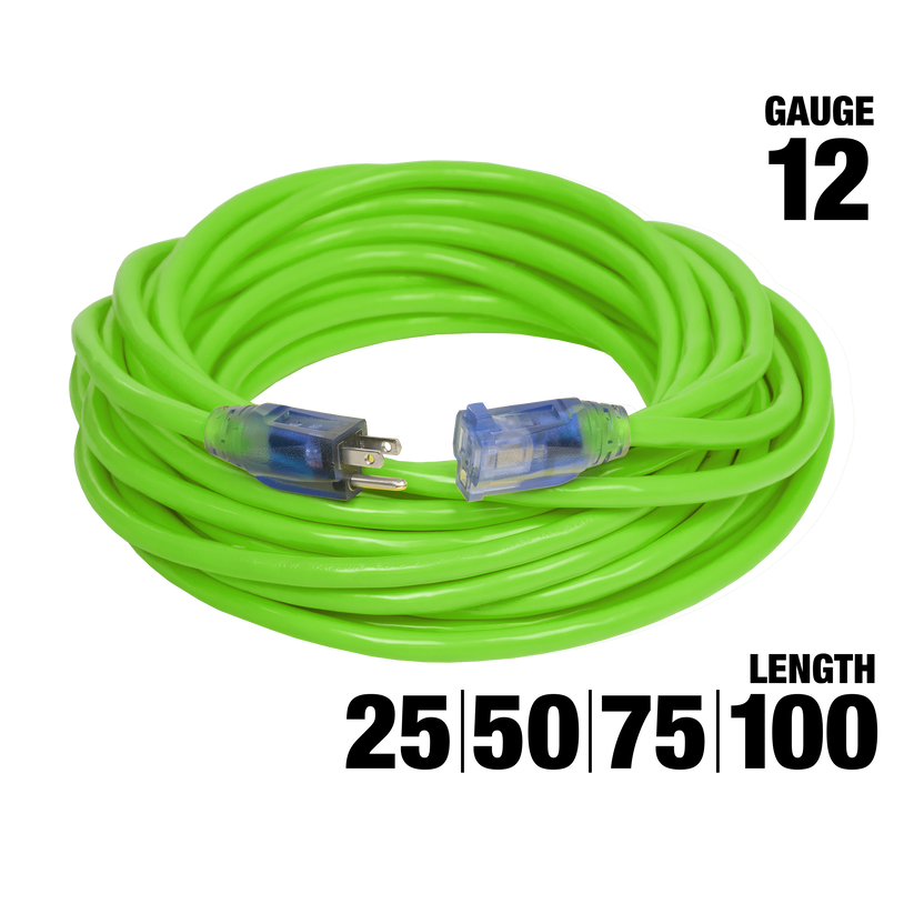 Outdoor Single Lighted Extension Cords Bad Ass Extension Cords