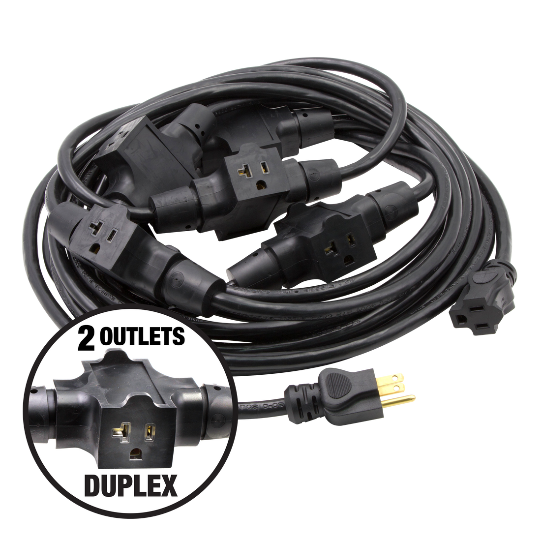 11 MultiOutlet Extension Cord Bad Ass Extension Cords