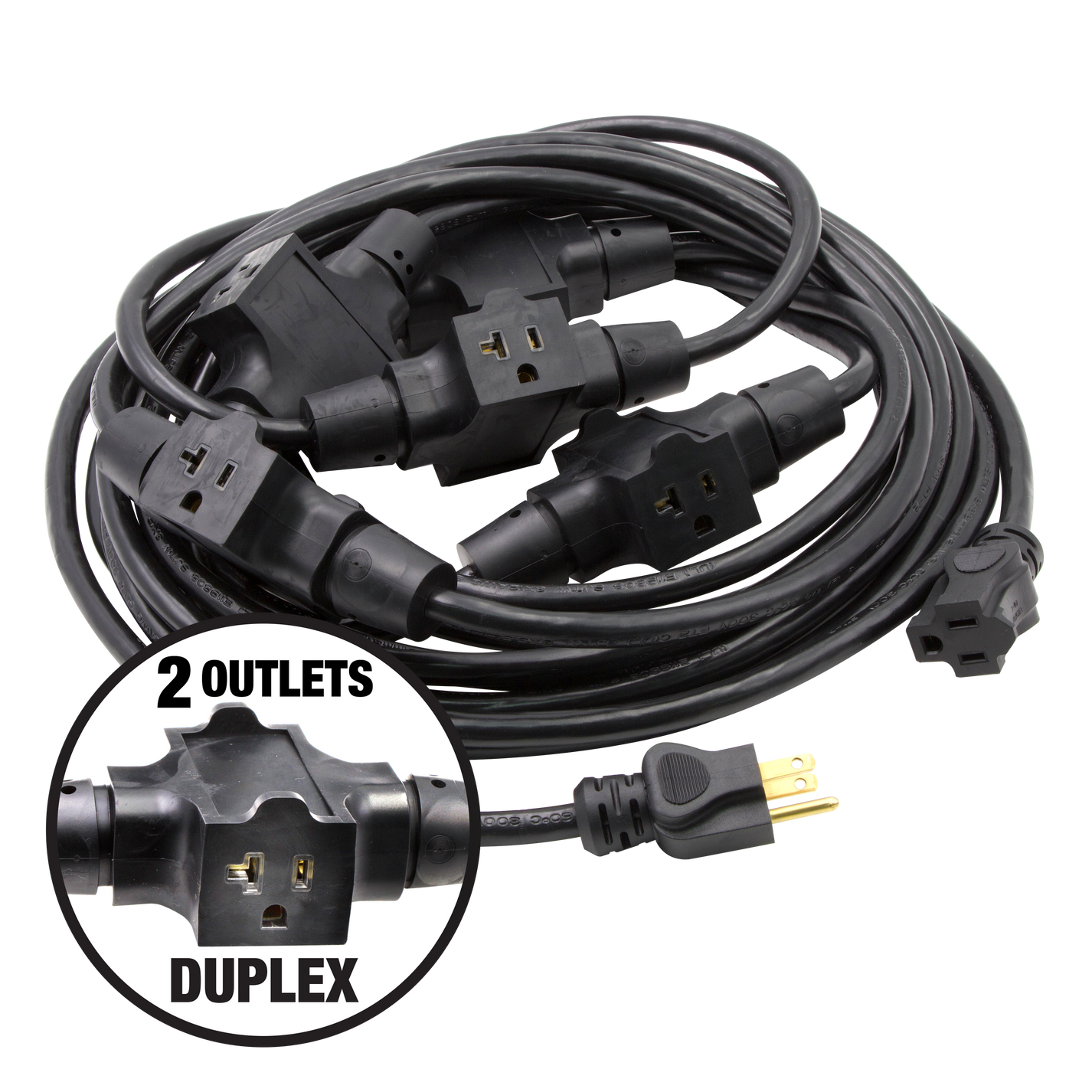 11 MultiOutlet Extension Cord Bad Ass Extension Cords