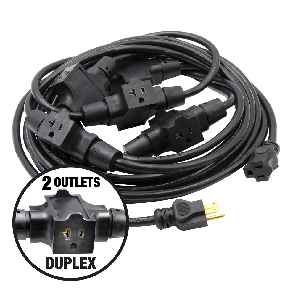 11 MultiOutlet Extension Cord Bad Ass Extension Cords