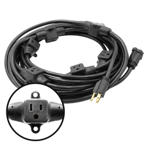 Electric with multiple outlets extension cord - 1078183604