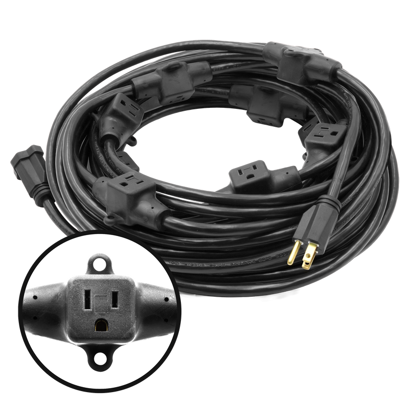 11 MultiOutlet Extension Cord Bad Ass Extension Cords