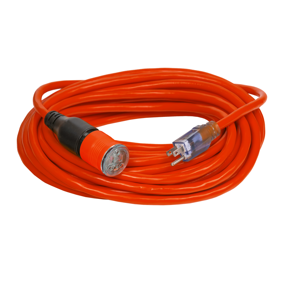 ClicktoLock Lighted Extension Cord Bad Ass Extension Cords