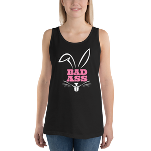 Bad Ass Bunny Black Tank