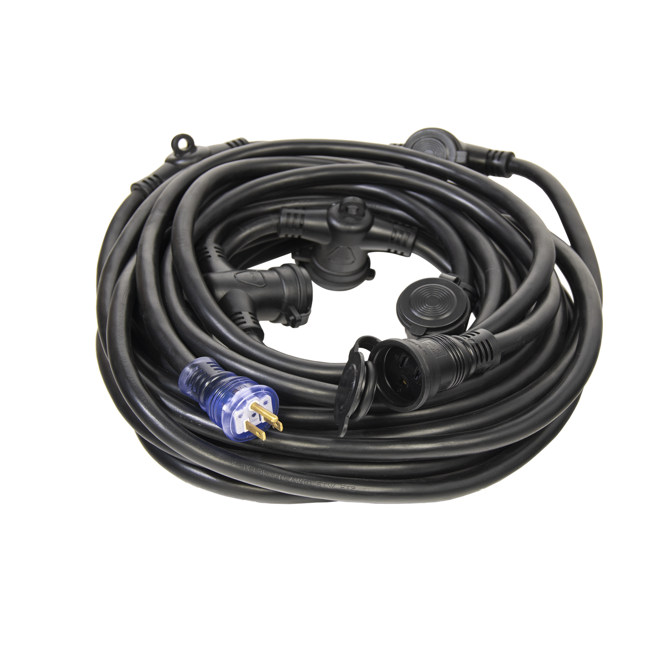 Pro Cap 6 MultiOutlet Outdoor Extension Cord Bad Ass Extension Cords