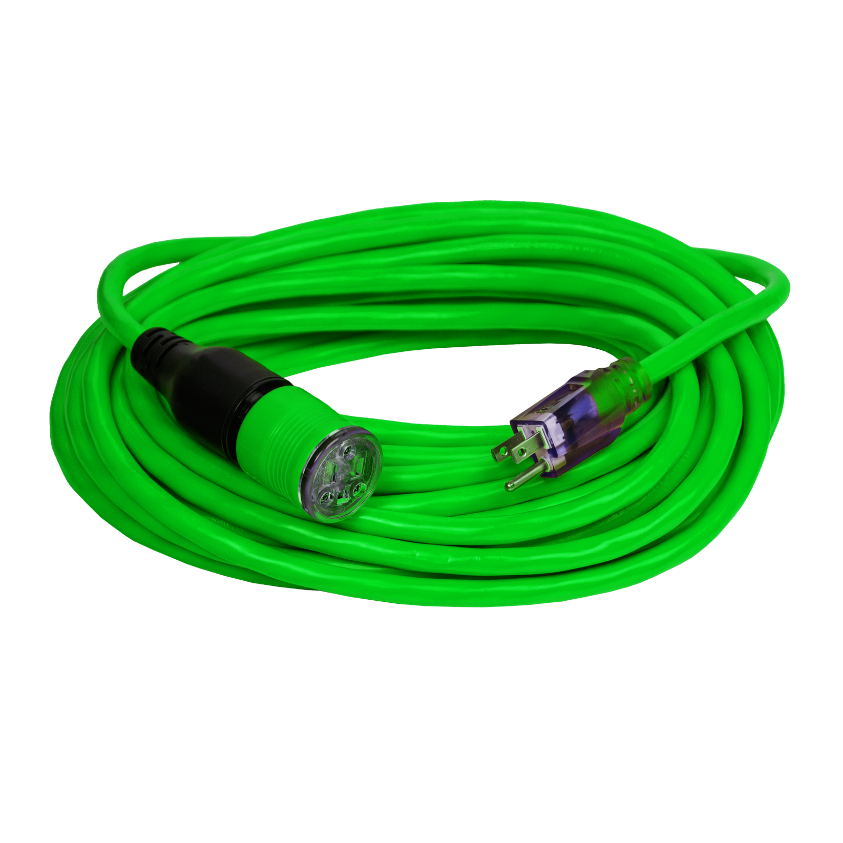 Click-to-Lock Lighted Extension Cord | Bad Ass Extension Cords