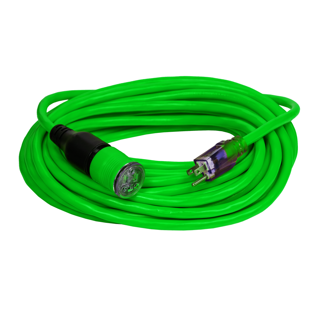 ClicktoLock Lighted Extension Cord Bad Ass Extension Cords