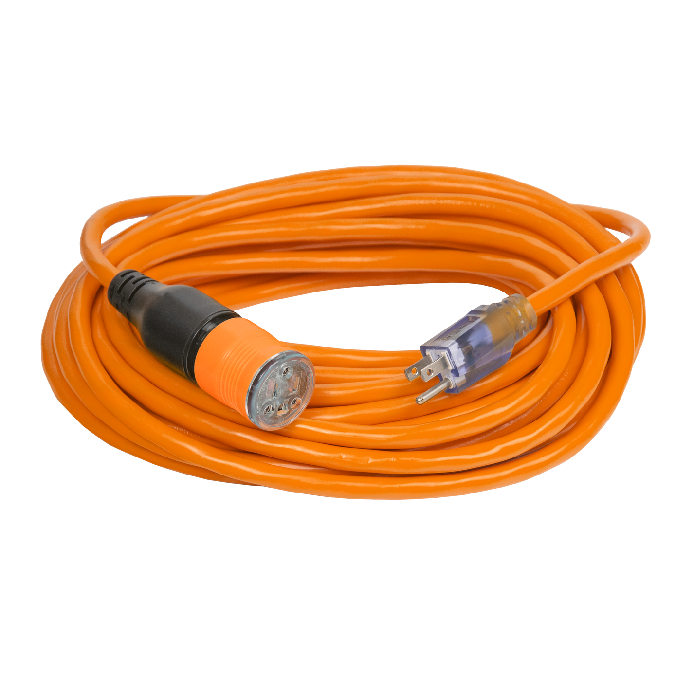 ClicktoLock Lighted Extension Cord Bad Ass Extension Cords