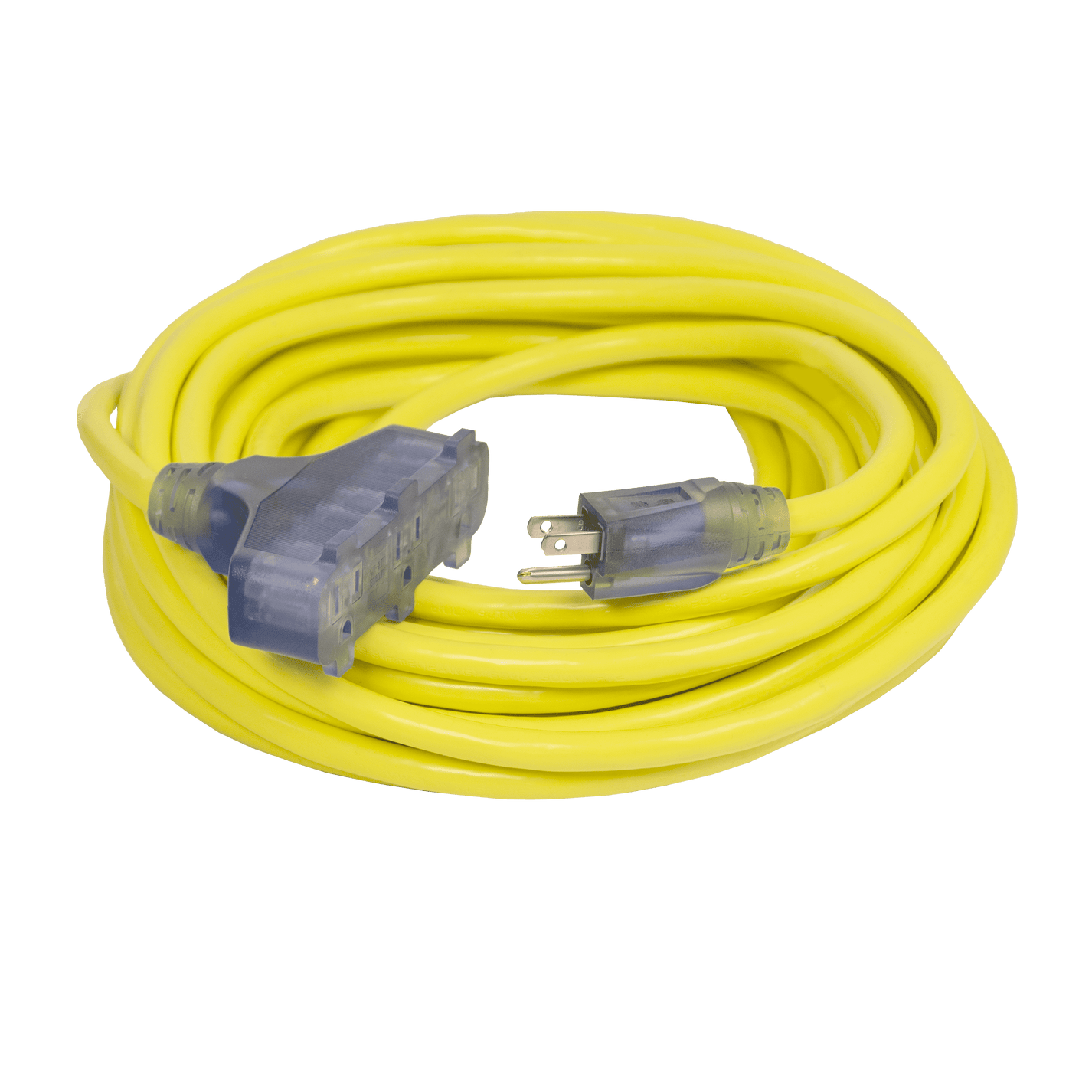 Outdoor Single Lighted 3Outlet Extension Cords Bad Ass Extension Cords